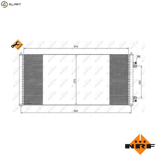 Condenser air conditioning - condenser,