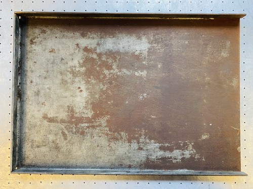 Letterpress steel galley type - letterpress,
