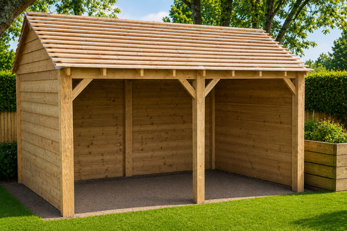 Timber building kit - x, 3m