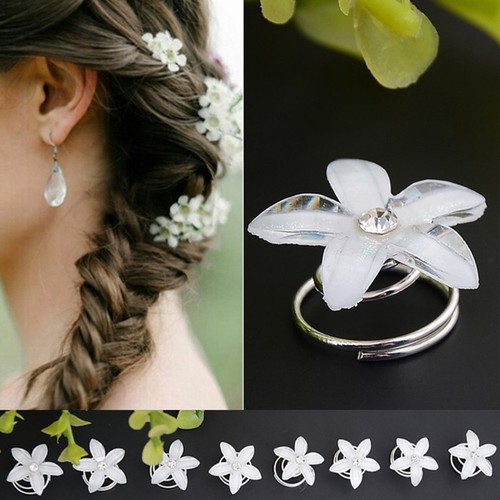 Reusable bridal flower spiral - bridal,
