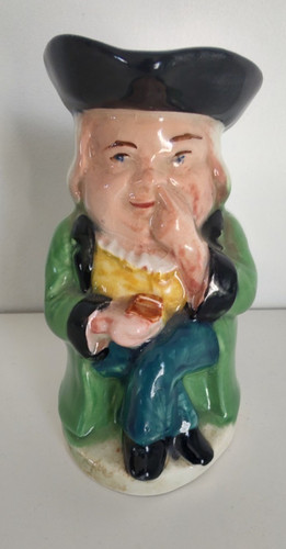 Vintage toby jug snuffy - jug,