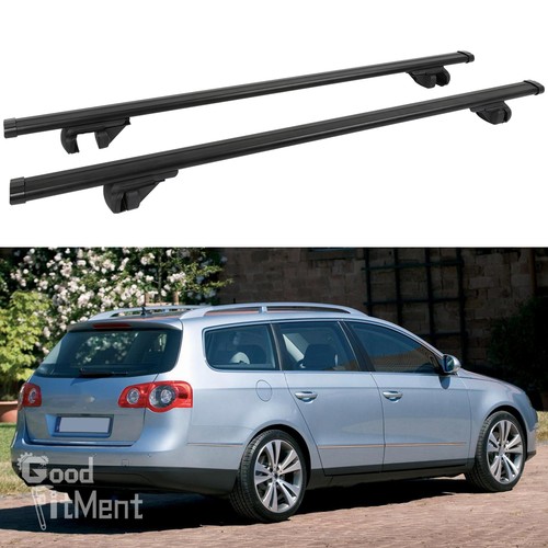 Roof rack black - 2x, cross
