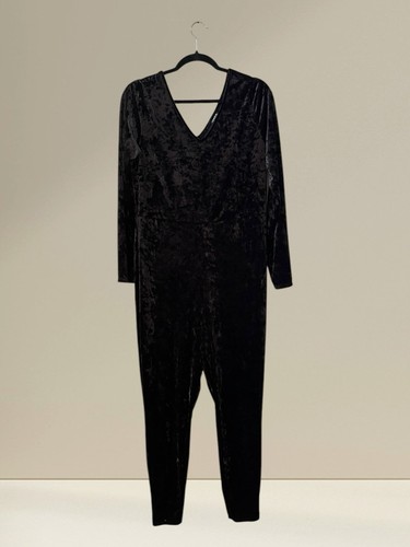 Torrid crushed velvet jumpsuit - velvet,