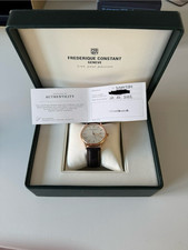 Frederique Constant classics index Rose Gold