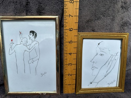 Brilliant framed artist - framed, pen