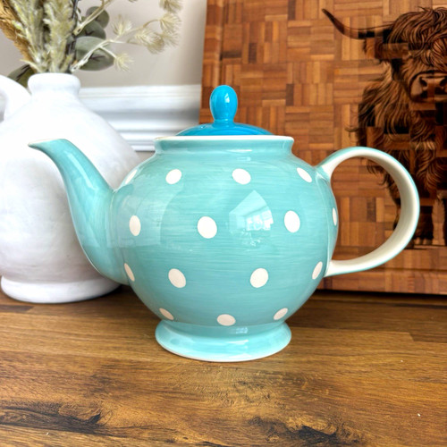 Whittard polka dot - blue, &