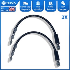 2X Front Brake Hose Pipe For Ford Fiesta Mk5 Fusion Mazda 2 1201141 1437504