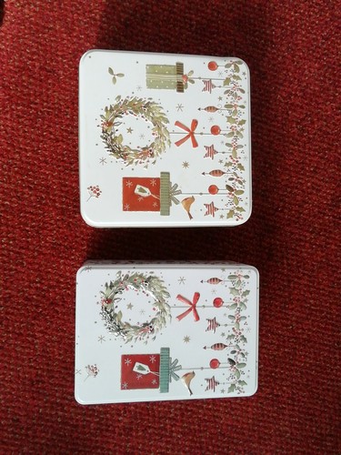 Tins christmas farmhouse - tins,