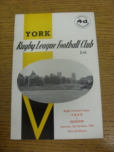 1964 rugby league - rugby,