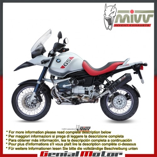 Mivv exhaust muffler oval - mivv,