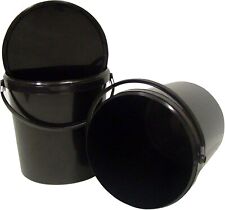 Hydroponics Black Bucket With