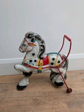 VINTAGE Metal MoBo Pony On