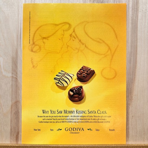 1998 godiva chocolate vintage - godiva,