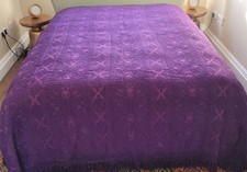 Vintage double size bedspread