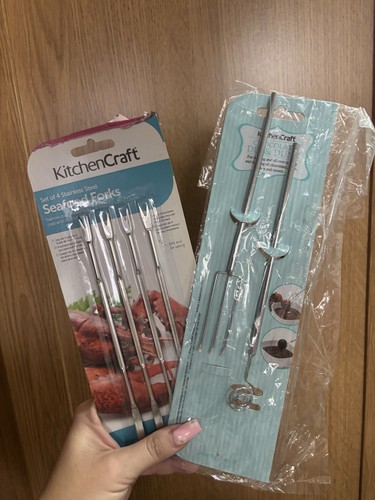 Seafood forks and chocolate - forks,