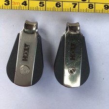 Two Holt Ball Bearing Pulley Blocks With A Single Sheave