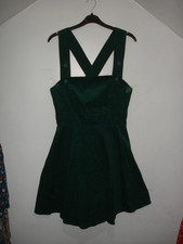Ladies HELL BUNNY Bottle Green