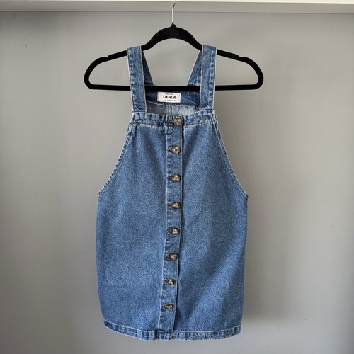 New look blue denim - new, button