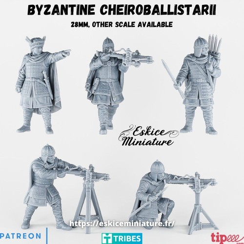 28mm unpainted set 5 - set,