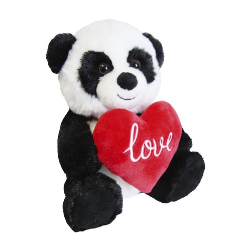 Eurowrap plush love panda - eurowrap,