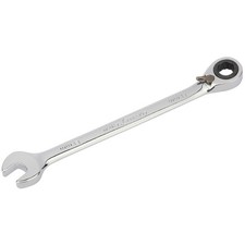 Universal 8mm Metric Reversible Ratcheting Combination Spanner Wrench