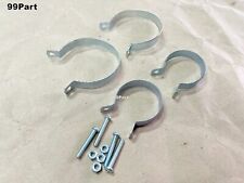 YAMAHA DT100 DT125 DT175 DT250 FRONT FORK BOOT BAND CLAMP & BOLTS Set
