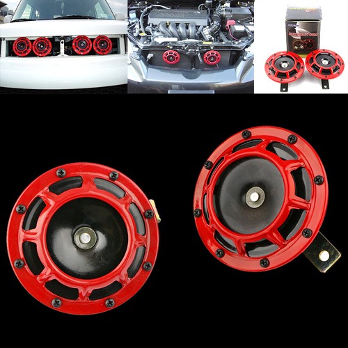 Red 12v 115db dual car - dual,