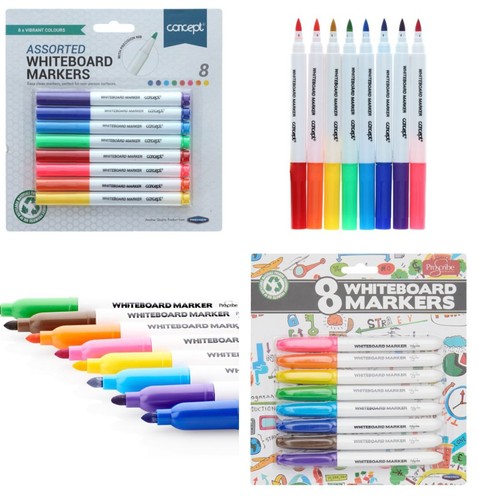 Coloured markers pack 8 - of,