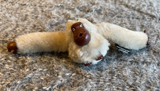 Kipling Monkey Keyring Charm - Small - Light Grey - Arianna