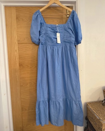 Cornflower blue poplin - cornflower,