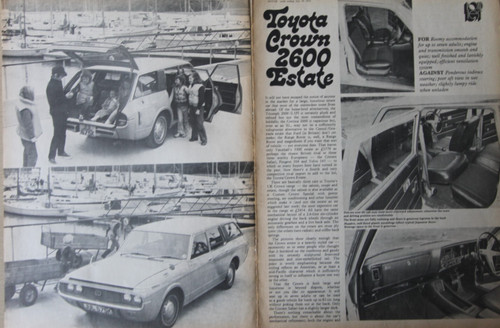 Original 1972 motor magazine - motor,