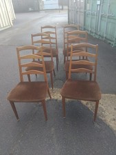 SET OF SIX TEAK G PLAN DINING
