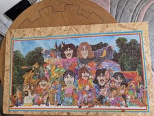 The Beatles Ilustrated Jigsaw Alan Aldridge Complete 1970