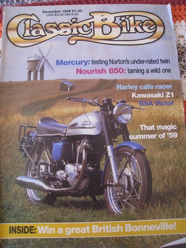Classic bike dec 1986 - 1986, mercury