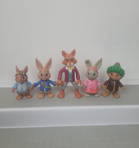 Peter rabbit figures - peter,