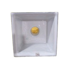 Zurn Z1910 Cast Iron Floor Sink 8x8x6 Acid Resistant Enamel No Grate Body Only