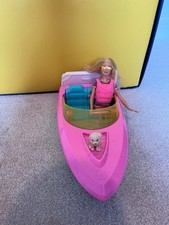 Barbie Doll & Toy Boat Playset