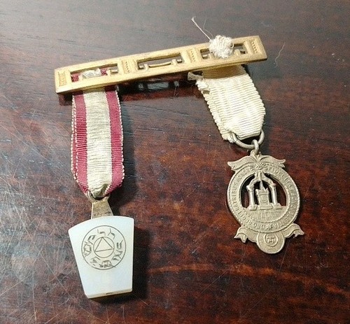 Vintage agate masonic mark - vintage,