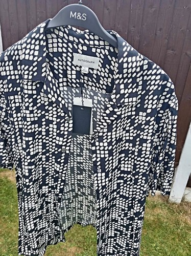 Autograph men blue - l, blue/white