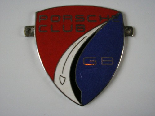 Porsche club car badge - ,