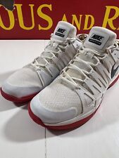 Authentic Nike Zoom Vapor 9 Tour Platinum Volt. UK 11. Roger Federer. 488000-106