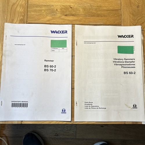 Wacker bs70 2 - wacker, 60-2