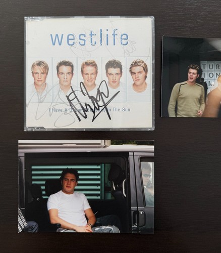 Westlife signed full - signed,