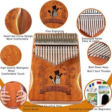 17 Key Kalimba Thumb Piano