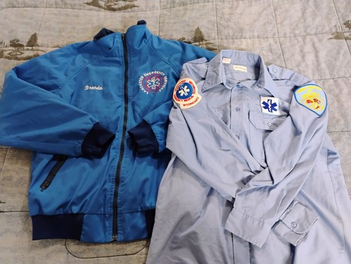 Lot uniform ambulance ems - ambulance, emt
