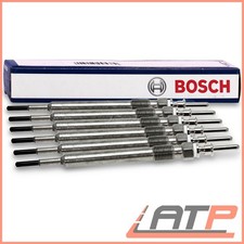 6x BOSCH GLOW PLUG DURASPEED FOR BMW X6 E71 E72 XDRIVE 30D 40D