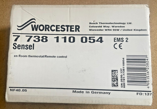 Worcester sence thermostat - 1,
