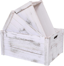 Farmhouse Antique White Wooden