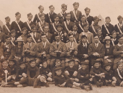 1920s rppc photo - the, boy