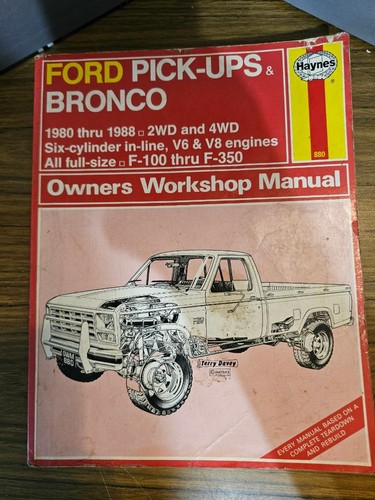 Haynes 1980 1988 2wd - haynes, ford